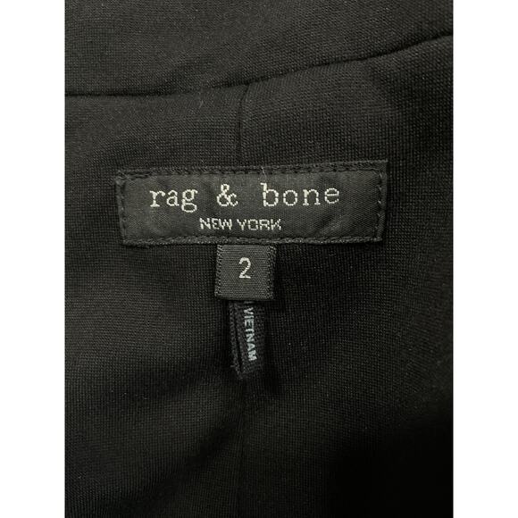 Rag & Bone 'Warren' Black Blazer Size 2 - Picture 4 of 5